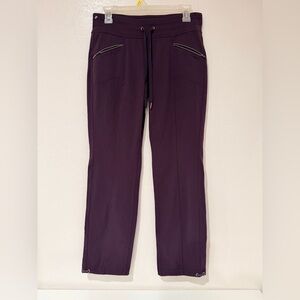 Athleta Purple Wild Raisin Metro Slouch Pants size S Petite